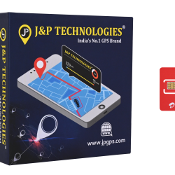 J&P Technologies Prime  -1 Year sim Card Data, Without Engine Lock Waterproof GPS Tracker for Car,Bike,Bus,Truck etc.