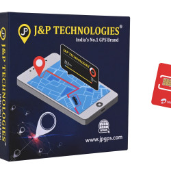 J&P Technologies Prime Plus -Engine Lock and1 Year sim Card Data Waterproof GPS Tracker for Car,Bike,Bus,Truck etc.